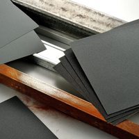PEXMIENTAS Papier abrasif pour meubles en bois sec et humide Feuille de papier abrasif imperméable Carbure de silicone