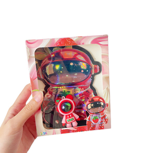 Sacchetti Mylar Creative Spaceman 3.5 con Scatola e Giocattolo 3D, Antiodore con Finestra per Confezionamento di Prodotti Commestibili - Product Image 5