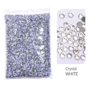 ขายส่ง 100 กรุ๊ส 14400 ชิ้นจํานวนมากแพคเกจ SS6 SS8 SS16 SS20 เหล็กในการถ่ายโอนแก้วคริสตัลหิน Hot Fix AB คริสตัล Rhinestone - Product Image 1