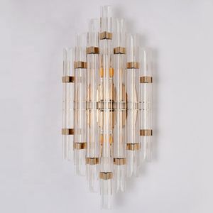 Nueva Llegada Venta Caliente Nórdico Decorativo Contemporáneo Casa Decoración Villa Cristal Moderna Lámpara de Pared - Product Image 6