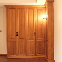 Armoire moderne en noyer, portable et de type dressing, design de luxe pour chambre principale