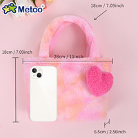 Sac fourre-tout transfrontalier pour femme Metoo Mitu 2023 Nouveau modèle Love Phantom avec peluche intégrée
