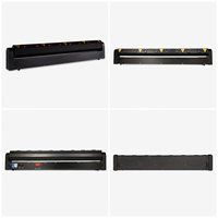 Lumière laser rouge à 8 faisceaux 638nm 500mW pour éclairage de scène avec contrôle DMX pour DJ, club, concert, événement