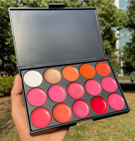 Faites votre propre crème rouge à lèvres maquillage 25 couleurs palette de rouge à lèvres mat imperméable