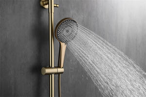 Juego de <span class=keywords><strong>ducha</strong></span> de alta gama, diseño elegante y Popular con Panel de <span class=keywords><strong>roca</strong></span>, Sistema de <span class=keywords><strong>ducha</strong></span> de cuerpo principal para Baño - Product Image 4