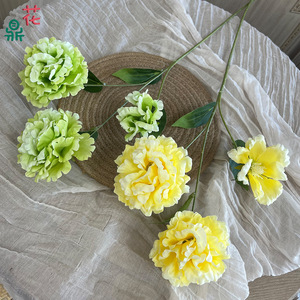 <b>Artificial</b> <b>Peony</b> Flowers Silk Flower Wedding Decoration Environment Friendly China Origin - Product Image 2