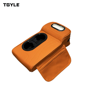 Organizador de Armazenamento para Apoio de Braço de Carro, Almofada Elevatória para Console Central, Apoio de Cotovelo para Vão do Assento Automotivo, Suporte para Garrafa de Água - Product Image 1