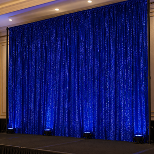 Telón de Fondo Personalizado con Lentejuelas y Cortinas para Hoteles, Salones de Baile, Bodas y Eventos - Product Image 1