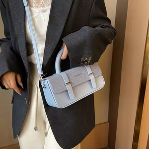 2025 New PU Hard Shell Fashion <b>Women's</b> Shoulder Crossbody <b>Small</b> Square <b>Handbag</b> with Zipper Closure - Product Image 6