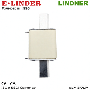 Предохранитель LINDNER с двойным индикатором, тип NH, размер 2 NH2 gG GL, класс 500В, 160А, 200А, 250А, 315А, 400А, сертифицирован CE CB, низковольтный (LV), HRC - Product Image 3