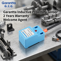 Sensor Induktif Garantta Square Proximity GPL-3010 3 Kawat Jangkauan Deteksi 10mm untuk Mesin Pengemas