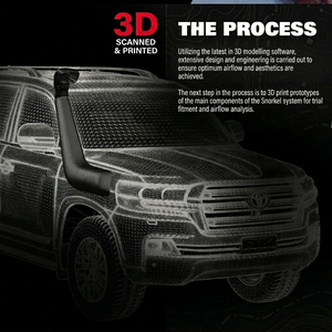 SLRDI3A Telawei TLV Sistema di Aspirazione Aria 4x4 Accessori Esterni Snorkel per Land Rover <span class=keywords><strong>Discovery</strong></span> 3 / <span class=keywords><strong>Discovery</strong></span> 4 - Product Image 6