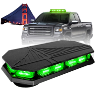 Barra de Luz LED de Trabajo LKT Universal de 24V 48W, Doble Color, Combinación Ámbar, Rojo y Azul, Luz de Conducción, Iluminación Exterior para Automóviles