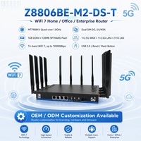 Gateway 5G para Toda la Casa Preparado para el Futuro: Router Tri-Banda WiFi 7 BE19000, SDX72/75, Mesh, CPE SIM NSA/SA NR para Hogares Inteligentes de Próxima Generación