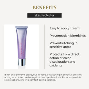Gel Protector para el Cuero Cabelludo - Crema Protectora para el Cuero Cabelludo contra el Tinte, Protector de Línea Capilar, Crema Protectora contra Manchas, Removedor de Tinte para el Cabello - Product Image 5