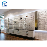 Meilleur Meubles de Magasin Optique Showroom Armoire Murale Lunettes Lunettes Présentoir pour la Conception D'intérieur De Magasin