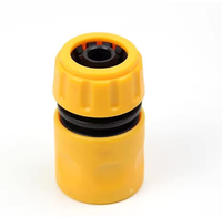 Connecteur rapide de robinet de tuyau d'arrosage en ABS Adaptateur de robinet de connecteur fileté de tuyau d'arrosage de 1/2 pouces pour l'irrigation