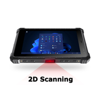 Tableta Industrial Resistente OEM de 10.1 Pulgadas, Windows 11, Intel Quad Core I5/i7, IP67 Impermeable, Wi-Fi, Escáner de Código de Barras, Uso Comercial, Nueva