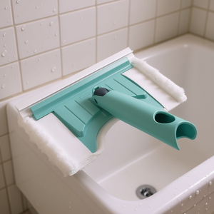 Limpiador de azulejos y bañeras Leifheit Flexipad con almohadilla de microfibra para una limpieza fácil - Product Image 3