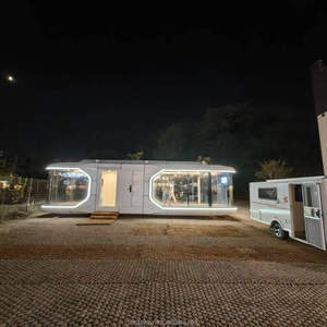 Case Prefabbricate in Container da 40 Piedi per il Settore <span class=keywords><strong>Immobiliare</strong></span>, Casa Capsula per Campeggio, Resistente ai Terremoti, Antivento, Installazione Rapida, Design Moderno - Product Image 5