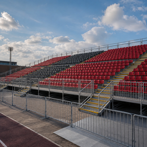 Nueva Tribuna Temporal Retráctil de Fábrica, Asiento de Tribuna para Estadio sin Respaldo, Precio de Fábrica - Product Image 1