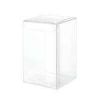 Boîte à dragées transparente en plastique pour bonbons, chocolats et desserts, idéale pour les baby showers, les fêtes et les cadeaux de la Saint-Valentin