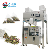 Machine d'emballage automatique de sachets de thé Triangle Machine d'emballage de thé avec filtre en nylon