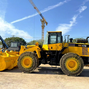 Oferta Especial: Cargadora de Ruedas Komatsu WA470 Original Usada, Cargadora Frontal Komatsu WA470, Maquinaria Pesada de Gran Capacidad para Minería - Product Image 1