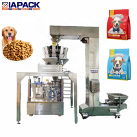 Machine d'emballage automatique rotative pour sachets préformés Doypack à fermeture éclair, machine d'emballage de granulés pour noix, bonbons et snacks