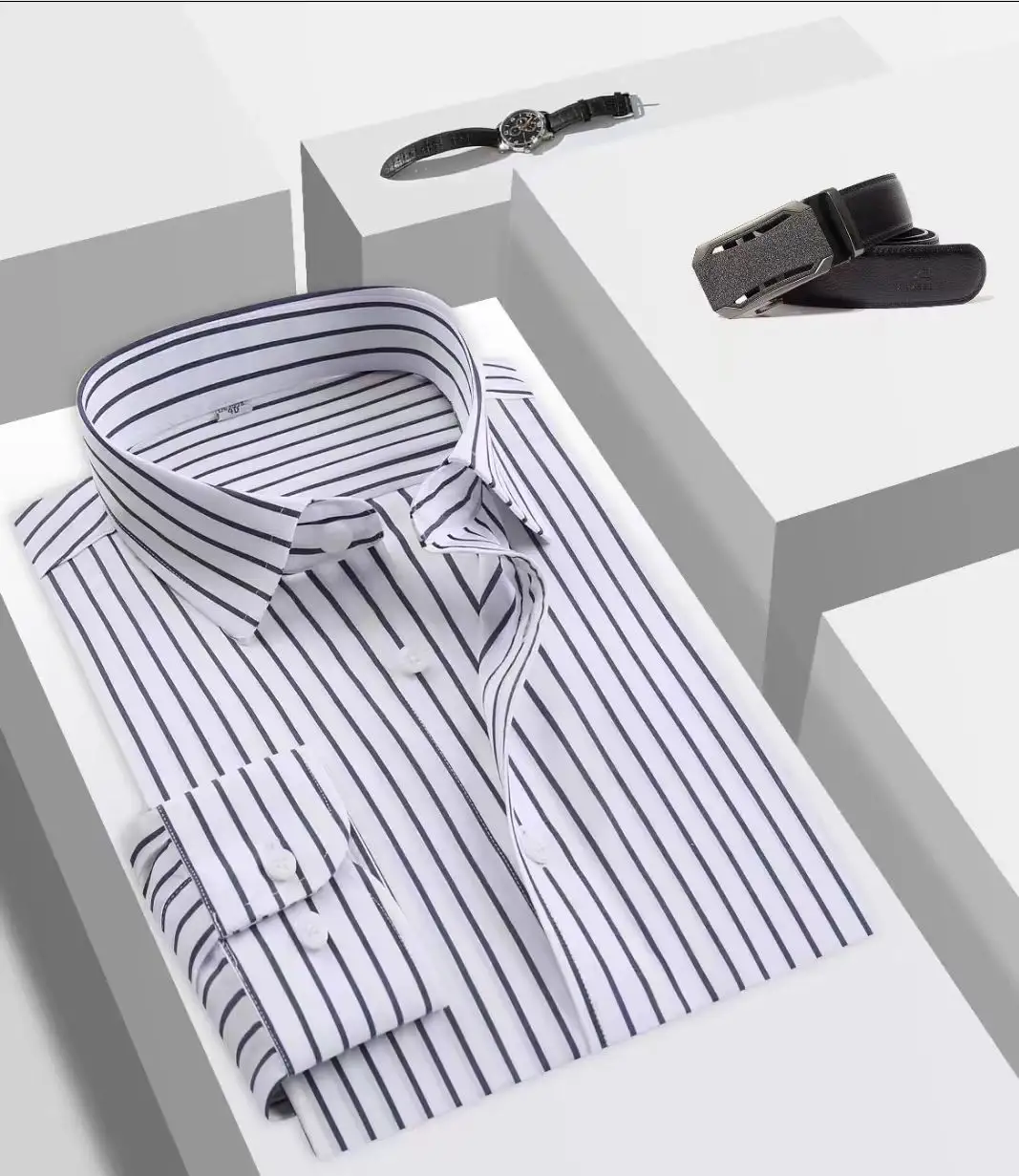 Precio directo de fábrica personalizado algodón camiseta camisas formales para los hombres