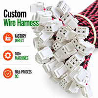 Câble de raccordement personnalisé OEM avec connecteurs JST Molex TE SH GH ZH PH XH, pas de 0.8, 1.0, 1.25, 2, 2.54 mm, 2, 3, 4, 5, 6, 8, 10, 12, 14, 20, 30, 40 broches