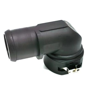 ข้อต่อท่อน้ำ Hyundai 254851J000 พลาสติกสีดำ ข้อต่อโค้ง 90 องศา สำหรับ Elantra Accent Sonata - Product Image 4