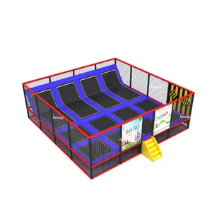商业软游戏成人儿童蹦床公园儿童室内游乐场游戏中心设备制造