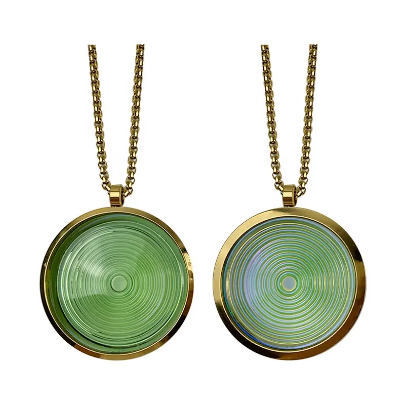 CAMAZ Japanese Quantum Scalar Energy Pendant Bio Energy Health Care Bio Energy Glass Pendant For Necklace