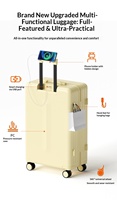 Maleta de Viaje Kamaier, Nueva, Moderna, Unisex, de Gran Capacidad (24 Pulgadas), con 4 Ruedas Antirrobo, con Puerto USB