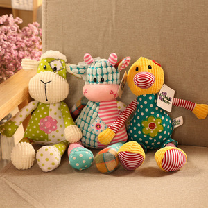 Nouvelle Peluche Animale : Veau, Mouton et Poulet – Coussin de Sommeil pour Bébé avec Rembourrage en Coton PP pour un Confort Optimal - Product Image 2