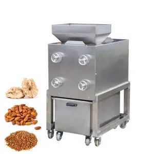 Mesin pemotong kacang Almond otomatis pemotong kacang/perajang kacang/penggiling kacang/alat pengupas