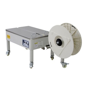 Máquina flejadora semiautomática de mesa baja de 1455 mm de longitud con doble motor para flejado de cajas con cinta de PP - Product Image 5