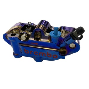 For LC135/ RS150 CNC Brake Calipers Under Brake Pump 2 Piston Motorcycle Universal Fit Black Motorcycle Brake Caliper - Product Image 5