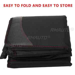 Funda para asiento de coche, protector de asiento de coche de cuero Oxford PU, alfombrillas protectoras para asientos de niños, cojín protector para bebés y niños - Product Image 4