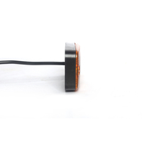 Emark ECE R3 R7 R91 R10 feu de position latéral à LED approuvé 4.5 pouces ambre rouge blanc M141 avec support de montage