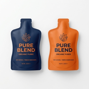 Sachets <span class=keywords><strong>de</strong></span> jus en forme personnalisée pour impression numérique, 15ml, 30ml, 100ml, scellables à chaud, pour purée <span class=keywords><strong>de</strong></span> fruits et emballage <span class=keywords><strong>de</strong></span> purée <span class=keywords><strong>de</strong></span> fruits crus - Product Image 2
