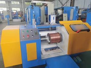 เครื่องวาดลวดทองแดงขนาดกลาง17D หงส์พร้อมเครื่องอบไฟ DC ด้วยเครื่องวาดลวดสูงสุด1800m/นาที - Product Image 3