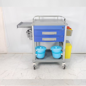 Troli Perawatan Rumah Sakit Troli Klinis Medis Troli Darurat ABS Mobile Gerobak Obat Darurat GH Medical Warna Sesuai Pesanan - Product Image 1