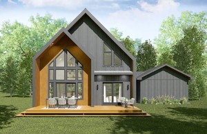 <span class=keywords><strong>Nouvelle</strong></span> conception de <span class=keywords><strong>maison</strong></span> préfabriquée en acier léger de <span class=keywords><strong>style</strong></span> américain, cabane modulaire à <span class=keywords><strong>3</strong></span> chambres à vendre - Product Image 3