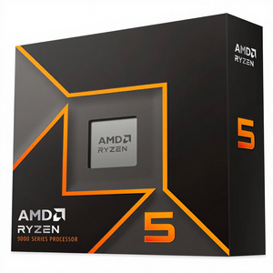 Новый процессор AMD Ryzen 5 9600X, 6 ядер, 12 потоков, разблокированный, сокет AM4, 3.9 ГГц, 64-бит - Product Image 1