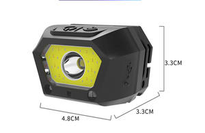 Faro LED con Sensor, <span class=keywords><strong>linterna</strong></span> frontal recargable por USB, resistente al agua, para Camping y senderismo - Product Image 5