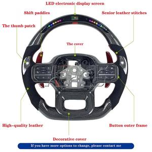 Volante de fibra de carbono forjado para coche, accesorios de interior para BMW <span class=keywords><strong>mini</strong></span> <span class=keywords><strong>Cooper</strong></span> R50 R53 <span class=keywords><strong>R56</strong></span> R57 R58 R60 F55 F56 <span class=keywords><strong>Cooper</strong></span> S JCW - Product Image 6