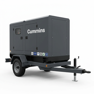 Groupe électrogène diesel silencieux Cummins QSK60-G8 2250KVA 1800KW haute puissance, groupe électrogène diesel industriel 10.5KV 50Hz, générateur ouvert - Product Image 3