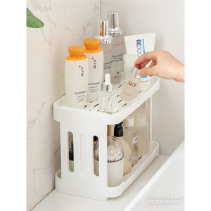 Estante de esquina para baño Lida, rectangular, independiente, de 18 pulgadas de ancho, estante de almacenamiento duradero para lavabo, inodoro y ducha - Product Image 3